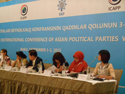 Perempuan PKS Dorong Pengentasan Kemiskinan di Forum Internasional ICAPP Azerbaijan