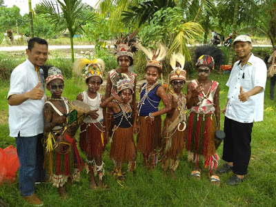 Begini Kemeriahan Peringatan HUT RI ke-71, PKS Papua di Perbatasan RI-PNG